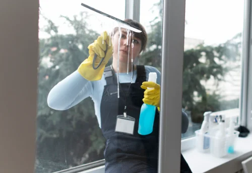 Nettoyage de vitres intérieures et extérieures à Bulle